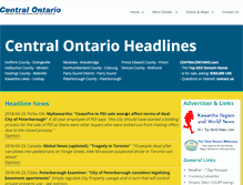 Tablet Screenshot of centralontario.com